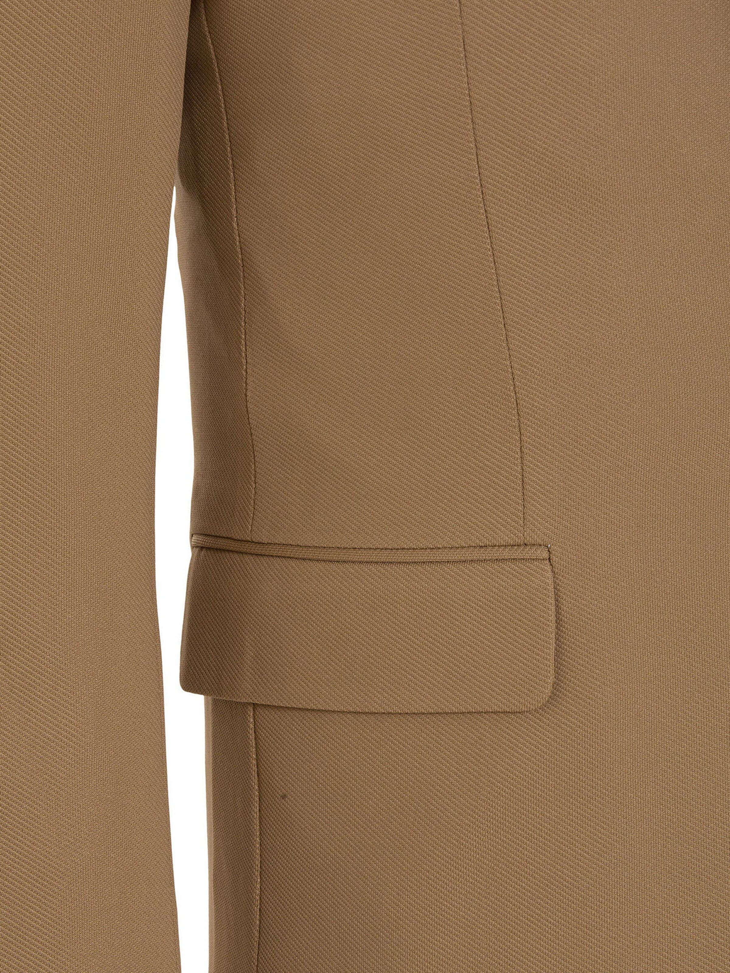 Daniel Hills Slim fit Ανδρικό σακάκι σε καφέ