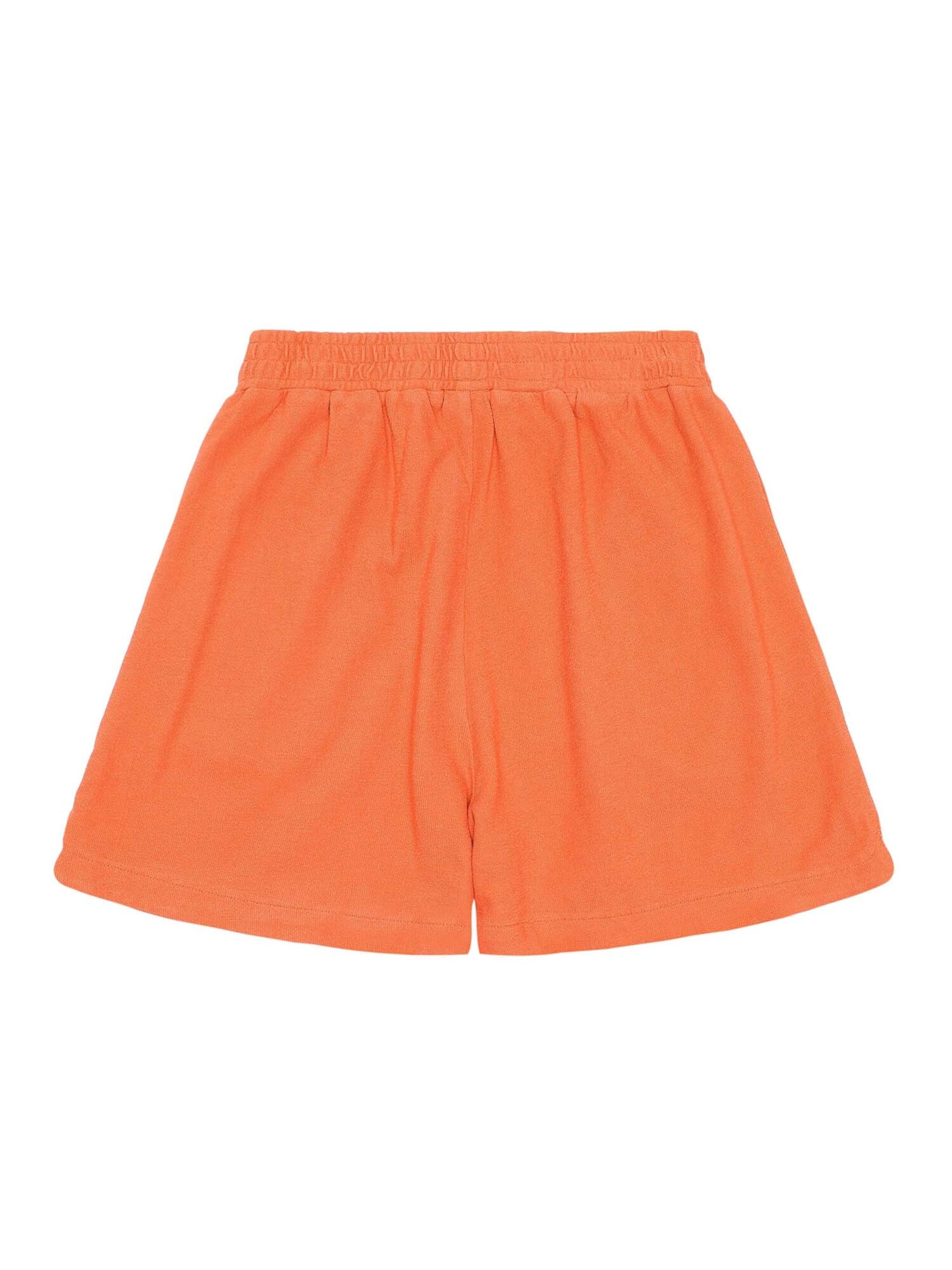 KnowledgeCotton Apparel Loose fit Pants 'Posey' in Orange