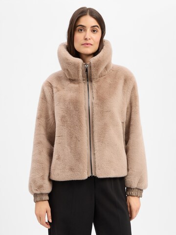 Marie Lund Tussenjas 'Isabella' in Beige: voorkant