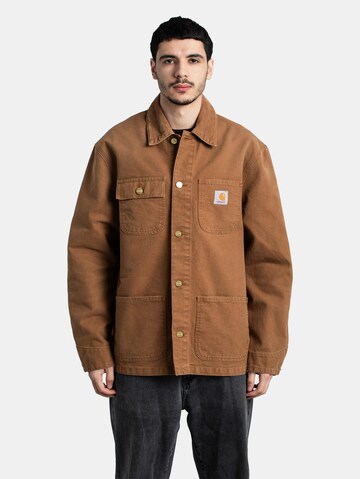 Carhartt WIP Athletic Jacket in Brown: front