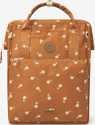 Cabaia Backpack 'Baby Bag' in Brown: front