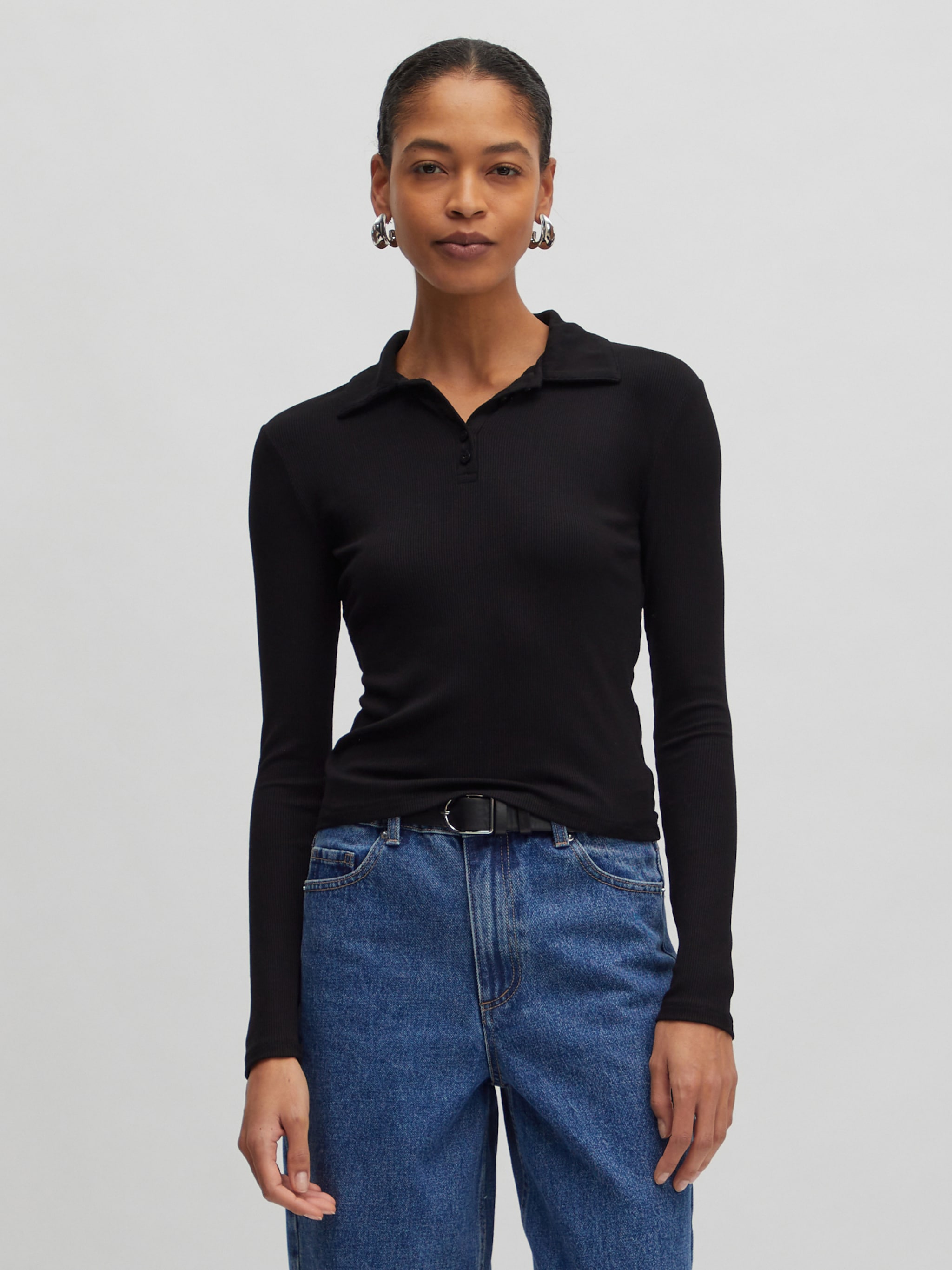 EDITED Productos Camiseta 'Olana' negro