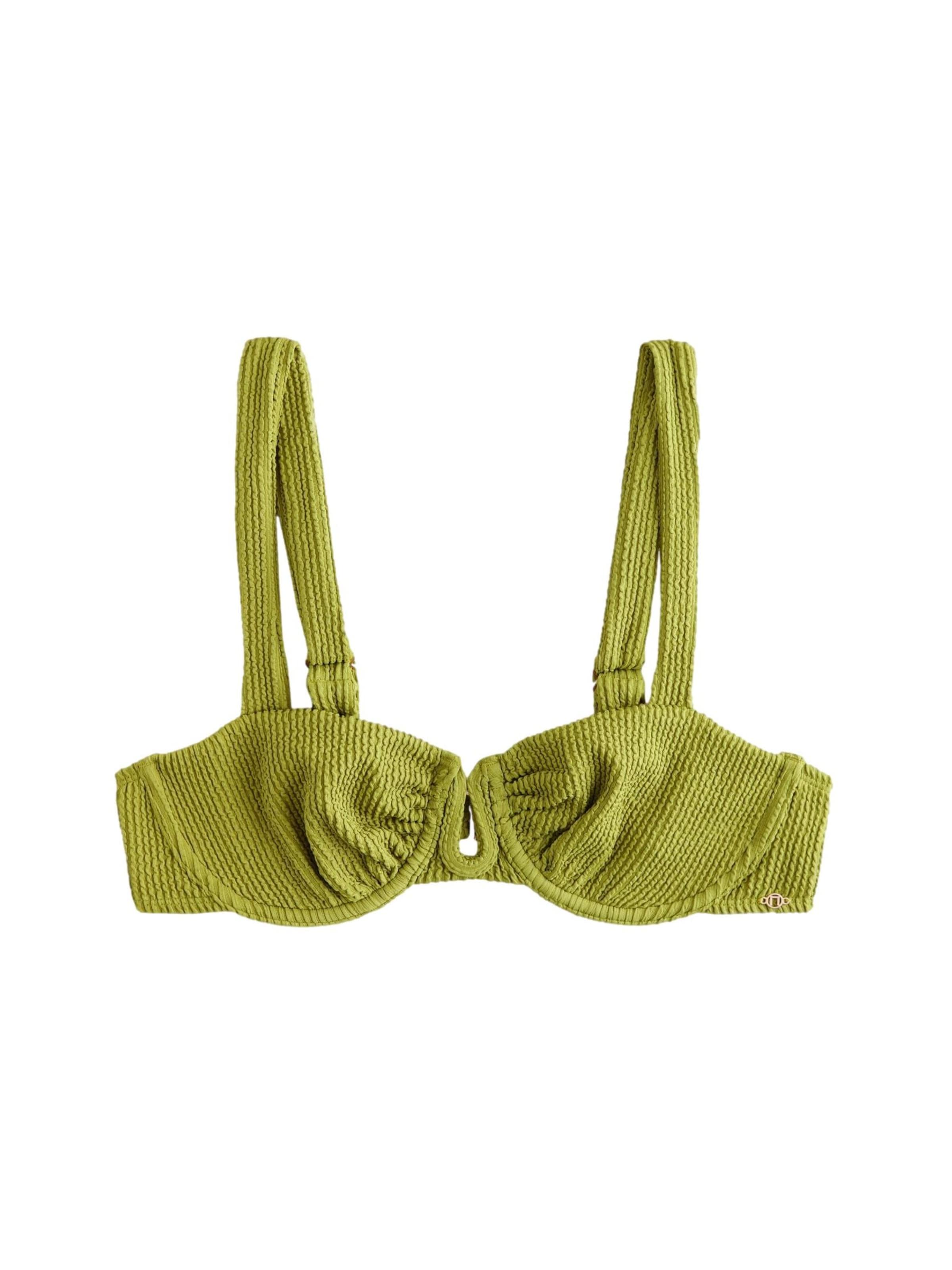 Invisible Hauts de bikini Next en vert : devant