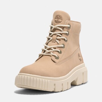 TIMBERLAND Schnürstiefelette 'Greyfield' in Beige: Vorderseite