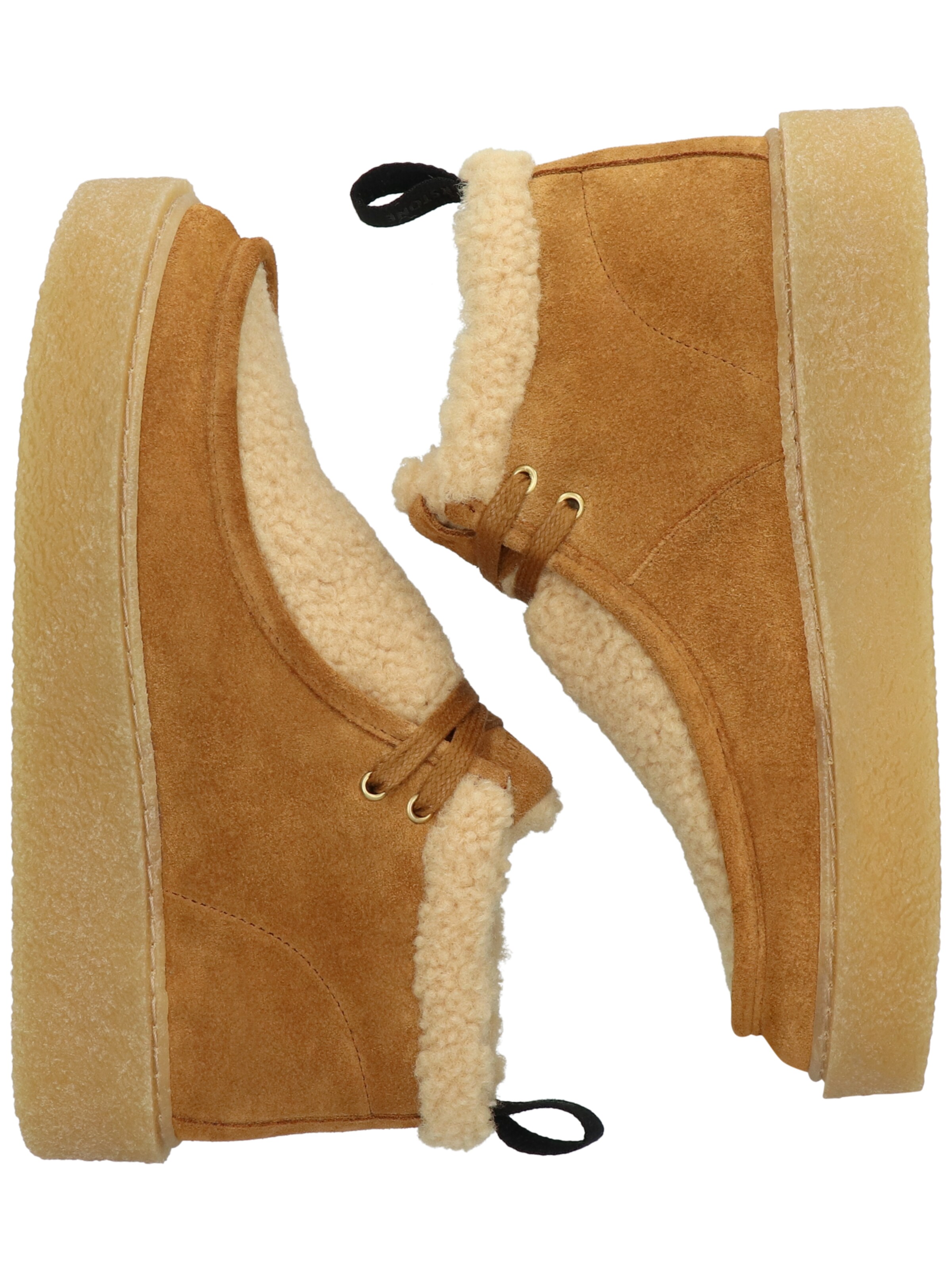 BLACKSTONE Lace-Up Ankle Boots 'Enjar Saala - EL427' in Brown