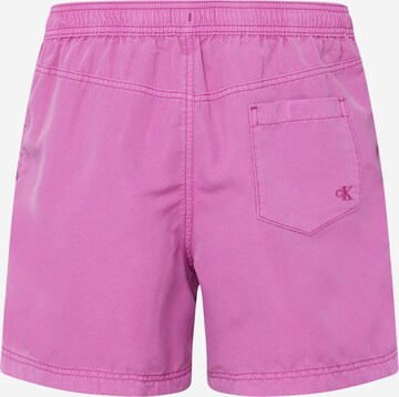 Shorts de bain TOMMY HILFIGER en violet