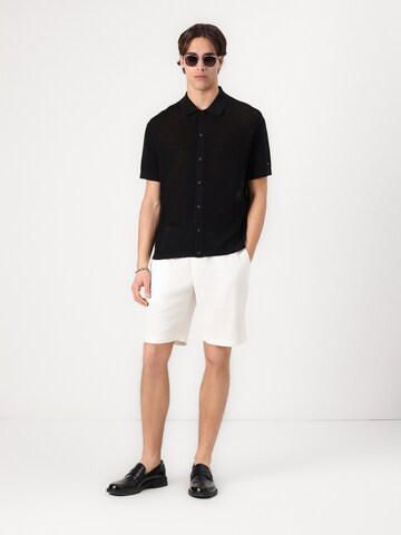 TOMMY HILFIGER Вязаная кофта в Черный