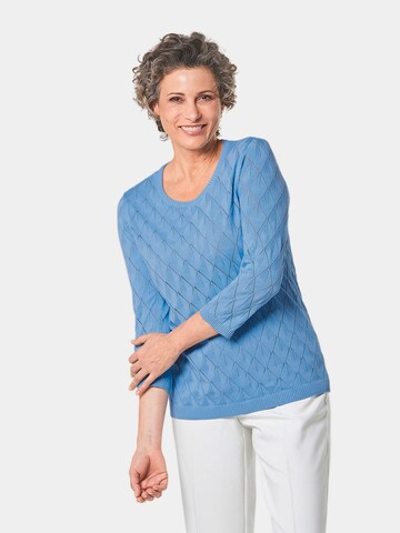 Goldner Trui in Blauw: voorkant
