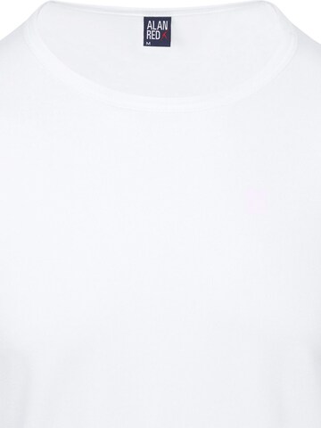alan red Shirt 'Olbia' in White