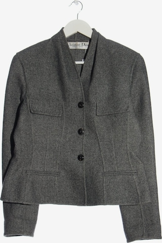 Dior Woll-Blazer XL in Grau: predná strana