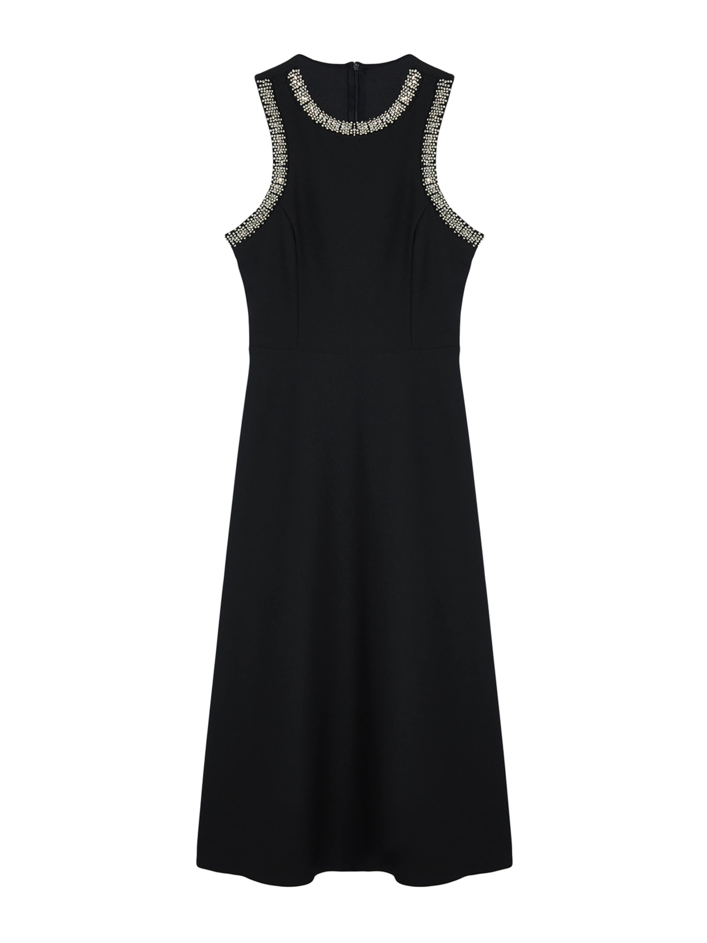 Trendyol - Vestido en negro: frente