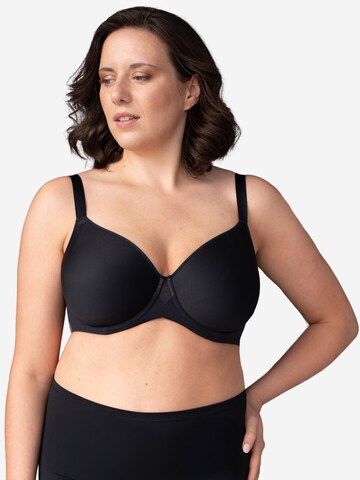 Invisible Soutien-gorge 'AIRA' SugarShape en noir : devant