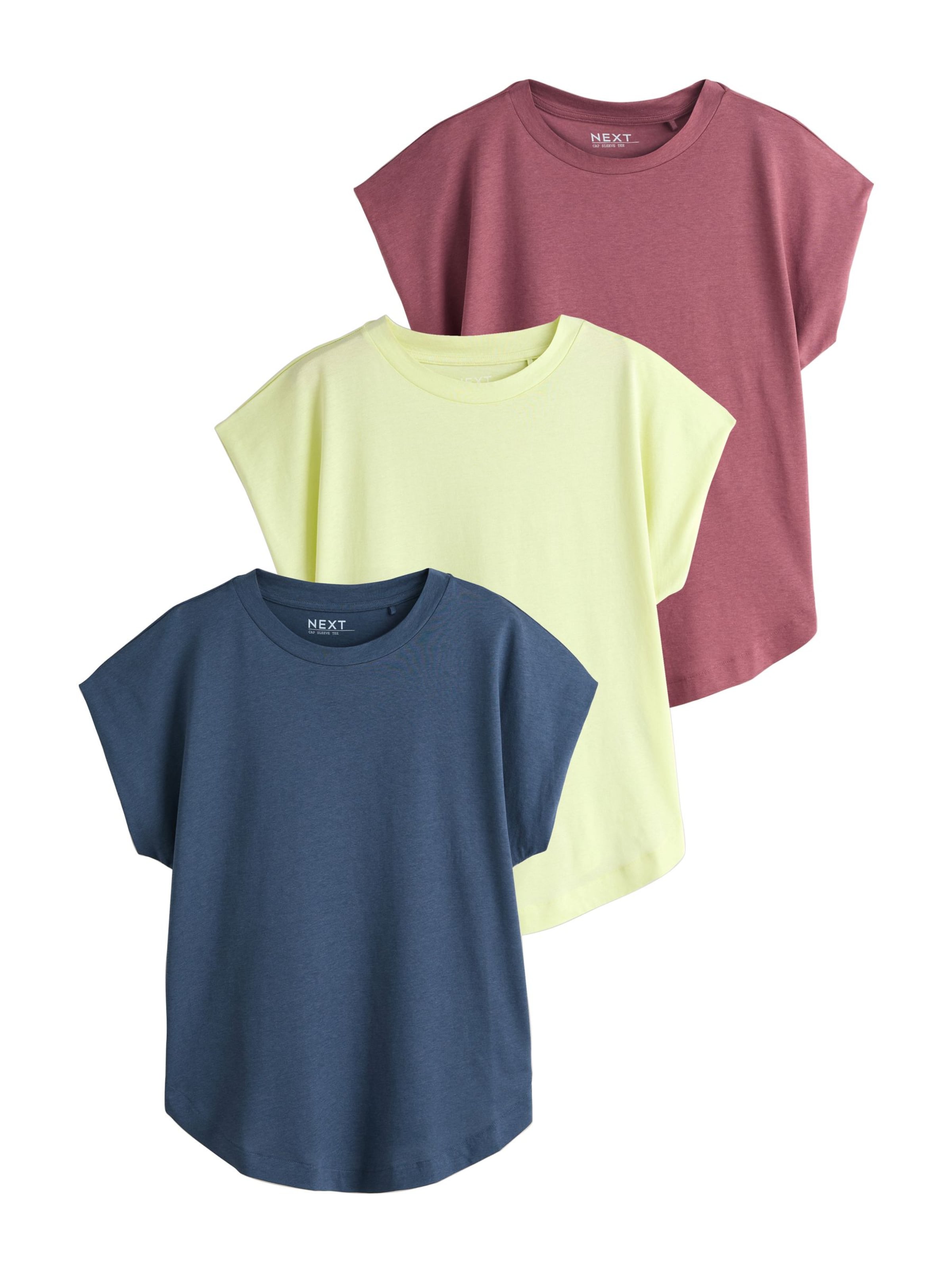 T-shirt Next en bleu : devant