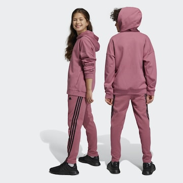 ADIDAS SPORTSWEAR - Slimfit Calças de desporto 'Future Icons 3-Stripes -' em rosa