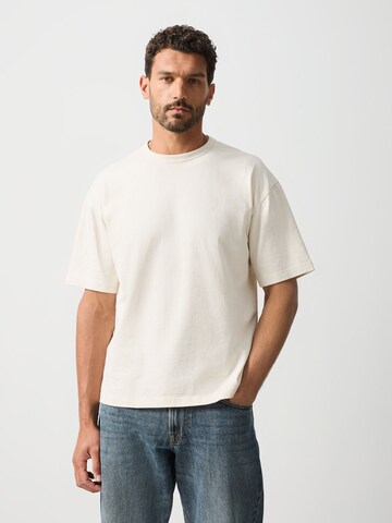 Next Shirt in Beige: front