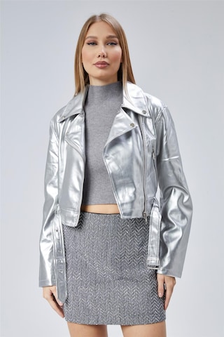 HOME STORE Jacke in Silber: Vorderseite