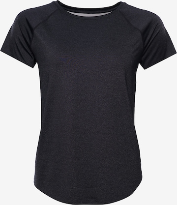 T-shirt fonctionnel Superdry en noir : devant