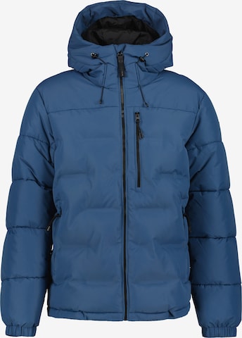 ICEPEAK Winter Parka in Blue: front