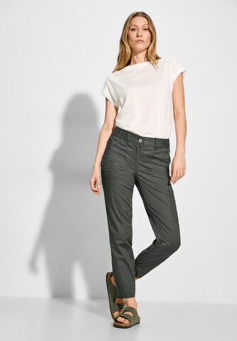 CECIL Slim fit Cargo Pants in Green