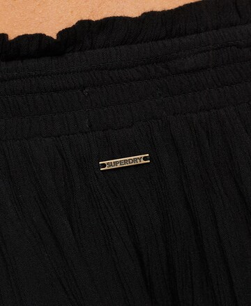 Superdry Regular Hose in Schwarz