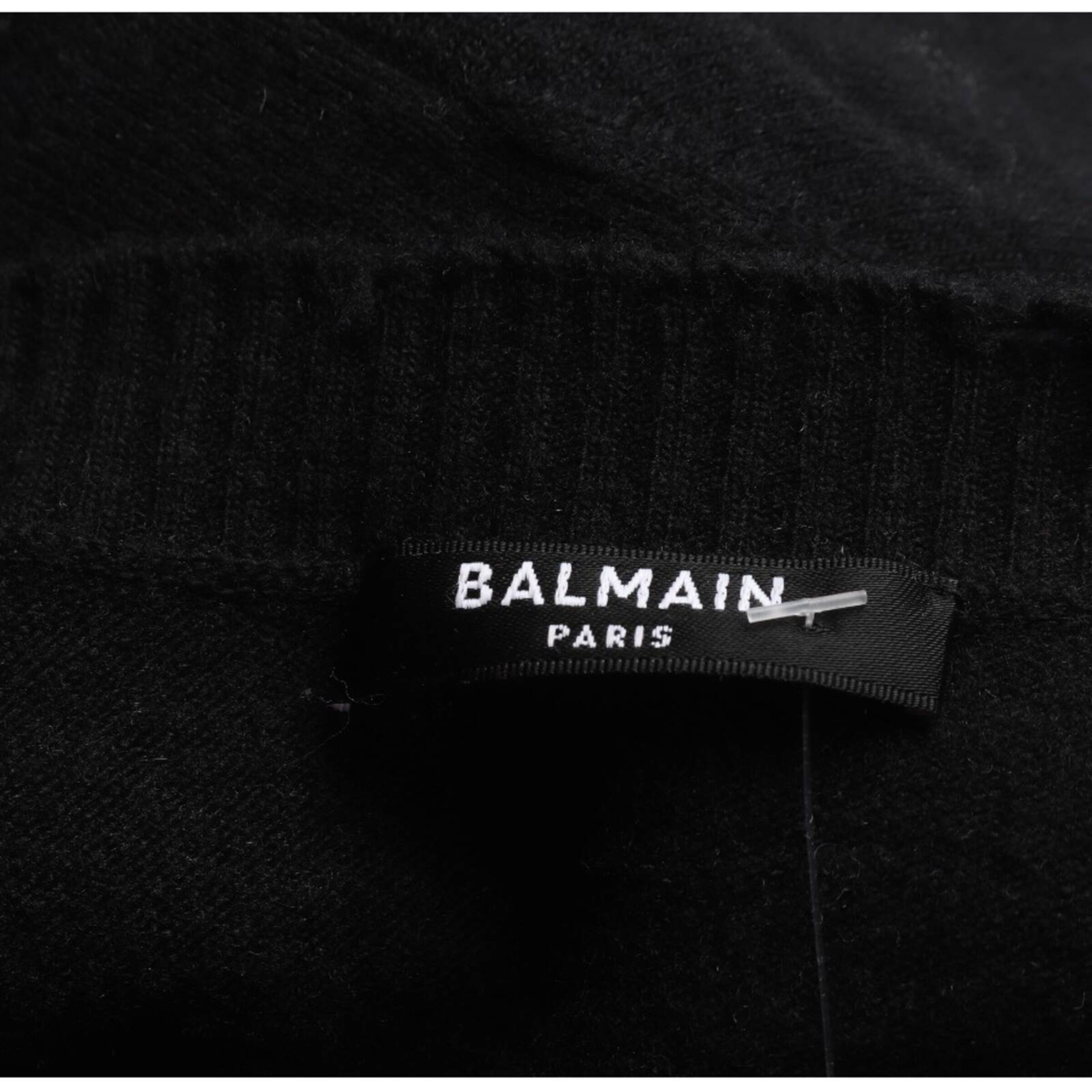Balmain Pullover / Strickjacke XS in Schwarz