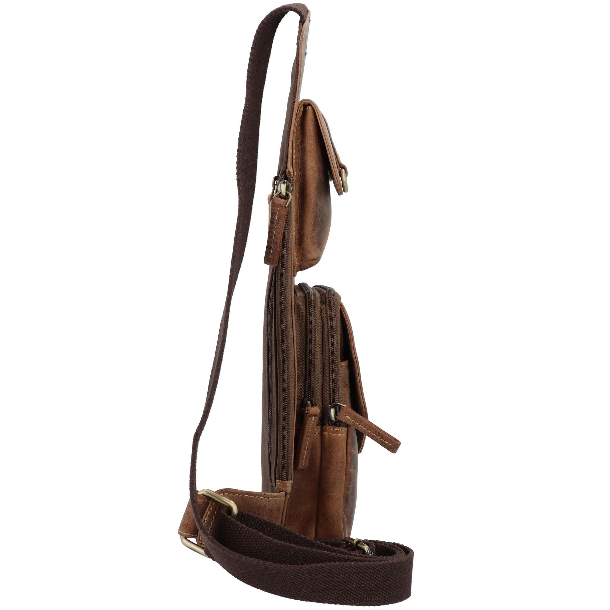 GREENBURRY Rugzak in Bruin