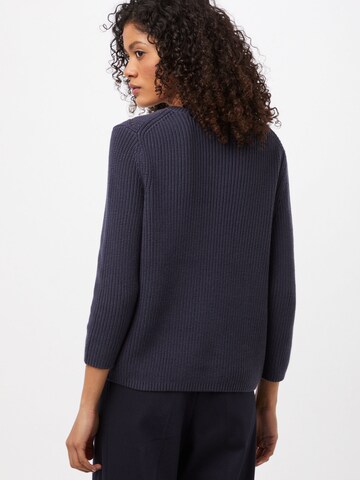 HUGO Knit Cardigan 'Sitinary' in Blue