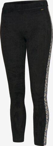 LASCANA - Skinny Leggings em preto