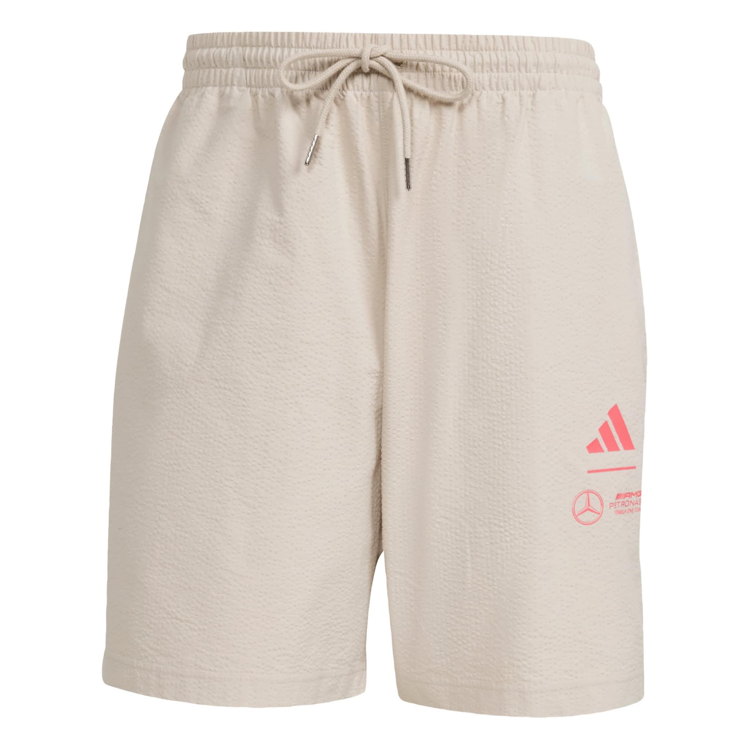 ADIDAS PERFORMANCE - regular Pantalón deportivo 'Mercedes - AMG Petronas Formula One Team' en beige: frente