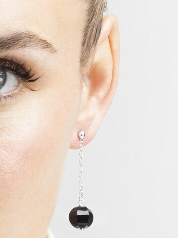 Luxenter - Pendientes 'Kiarik' en negro