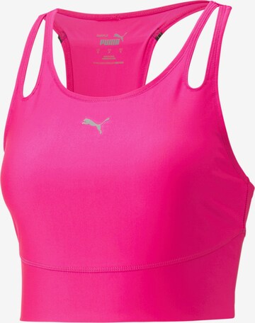 Bustier Haut de sport 'Run Ultraform' PUMA en rose : devant