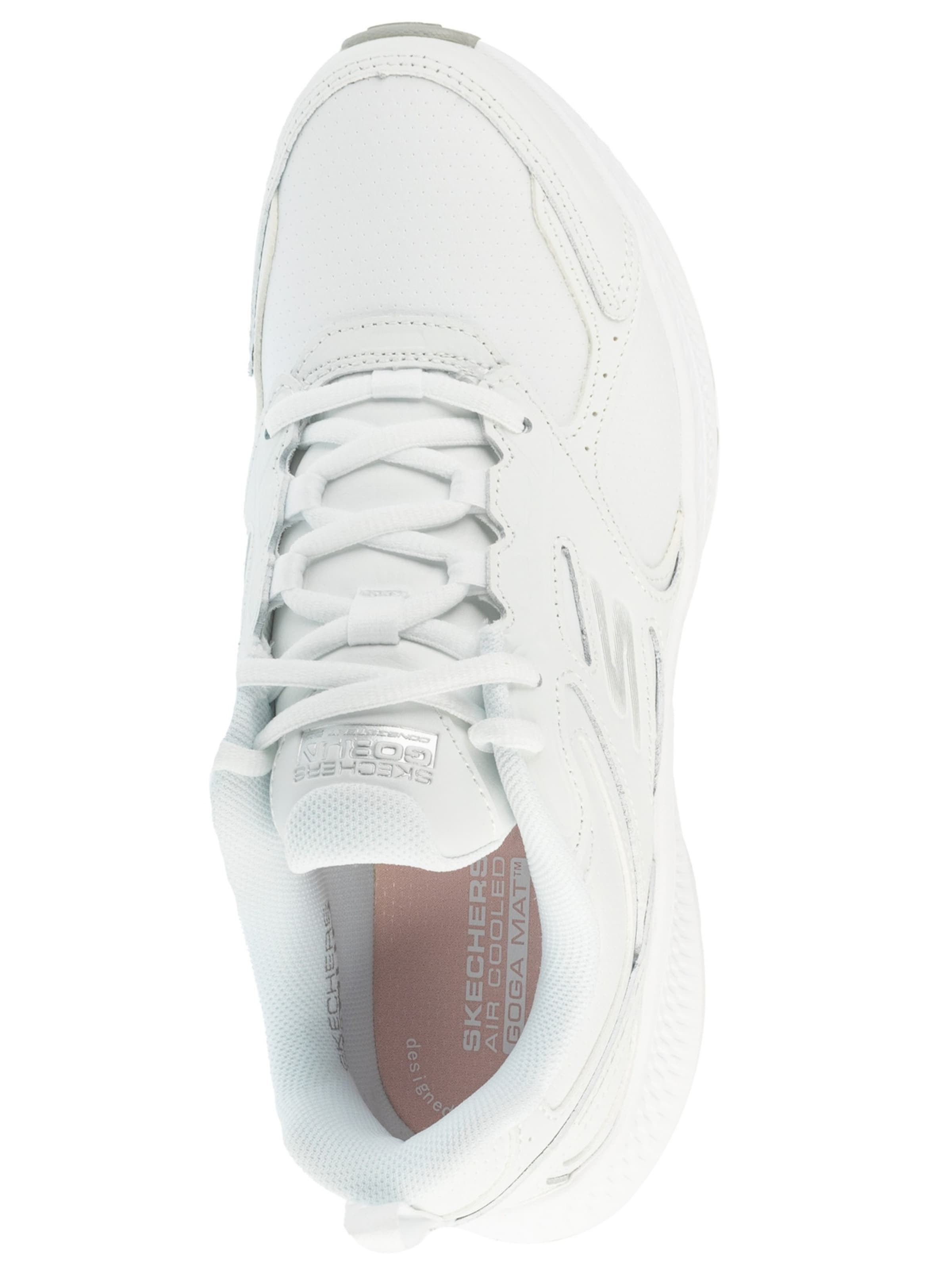 Chaussure de course SKECHERS en blanc