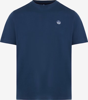 T-Shirt North Sails en bleu : devant