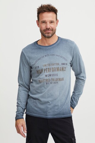 FQ1924 - Camiseta 'Emilio' en azul: frente