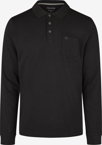 HECHTER PARIS Shirt in Black: front