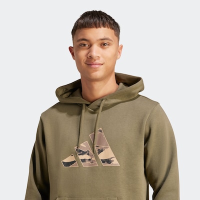 ADIDAS SPORTSWEAR Athletic Sweatshirt in Dark beige / Khaki / Black, Item view