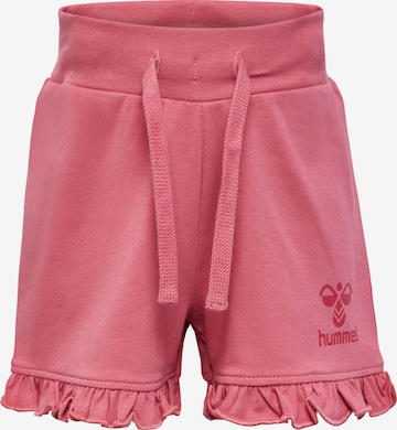 Regular Pantalon Hummel en rose : devant