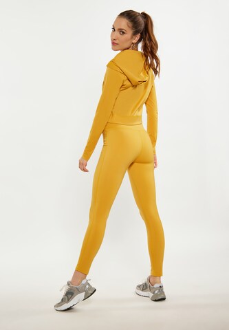 faina Athlsr Zip-Up Hoodie in Yellow