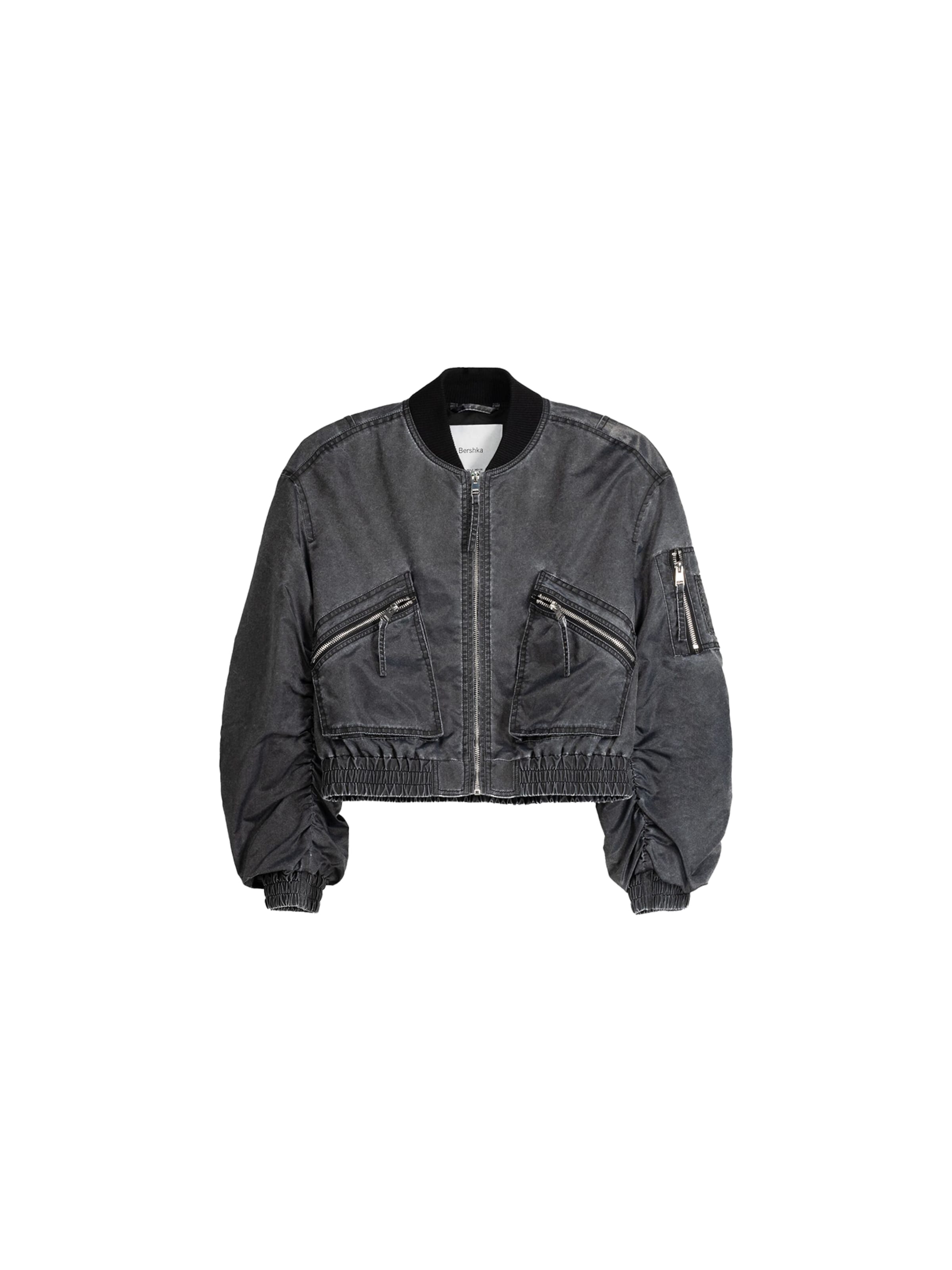 Bershka Jacke in graphit, Produktansicht