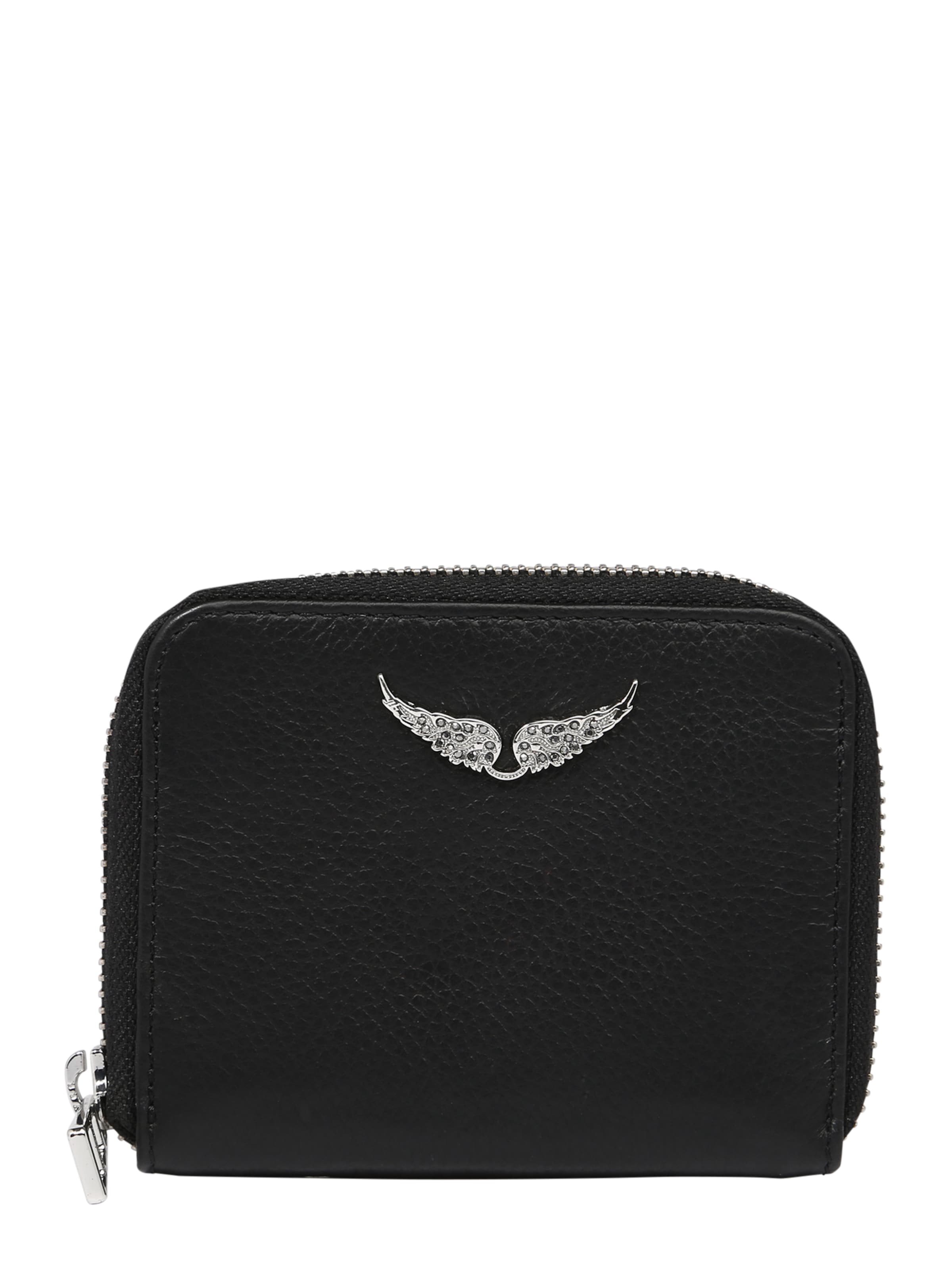 Zadig & Voltaire Wallet in Black: front