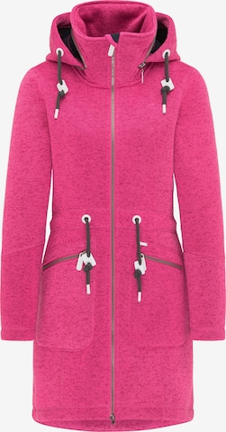 ICEBOUND Between-Seasons Coat in Pink: front