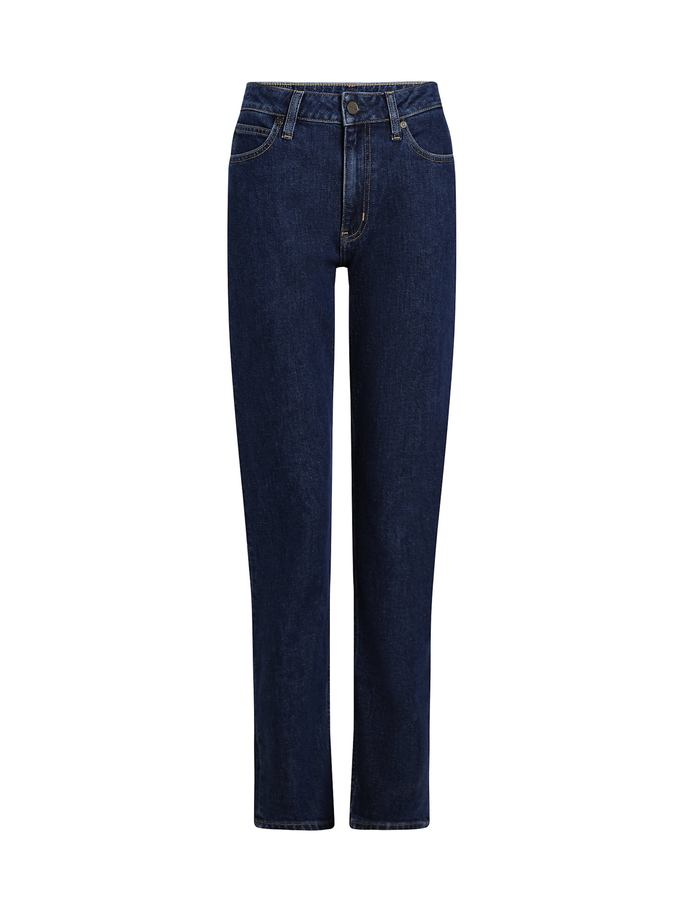 Coupe slim Jean Calvin Klein en bleu : devant