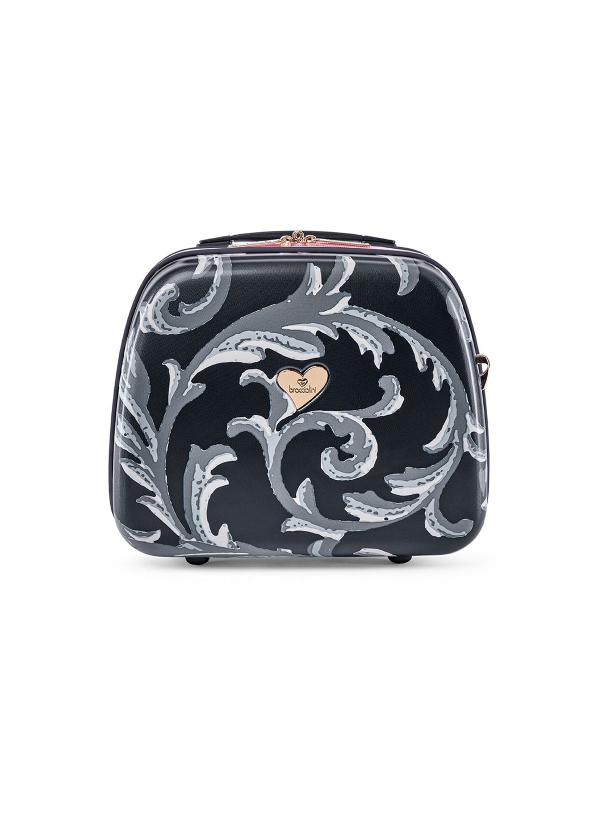 Trousse de maquillage 'Ariel' Braccialini en noir : devant