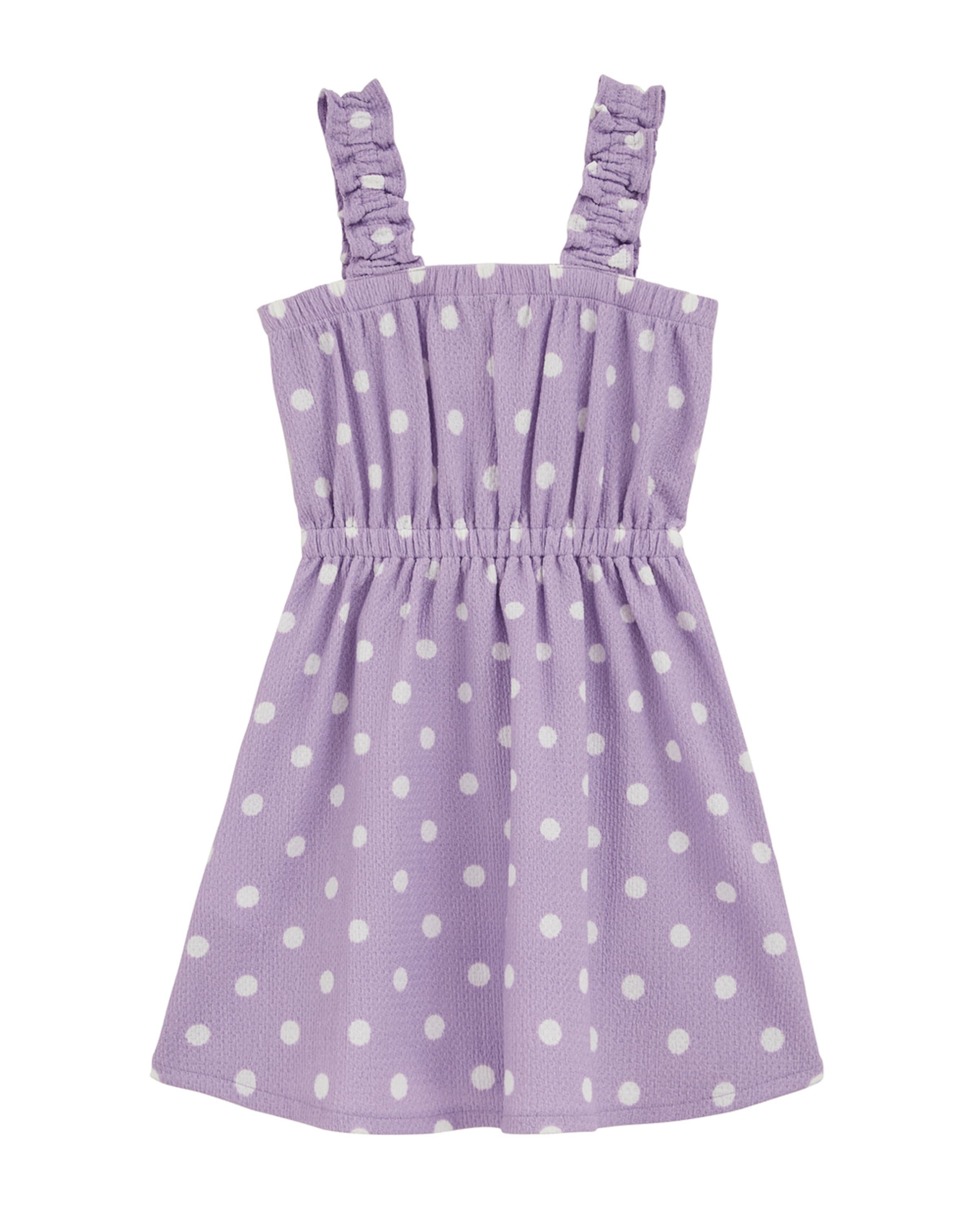 WE Fashion Dress in Purple: front