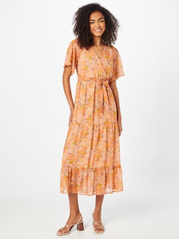 Grace & Mila Dress 'Emilie' in Orange: front