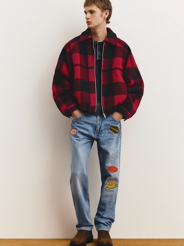 Pull&Bear Kurtka przejściowa w kolorze czarny