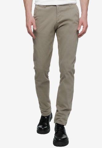 Rusty Neal Slim fit Chino Pants in Green: front