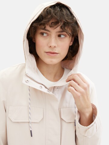 Parka mi-saison TOM TAILOR en blanc