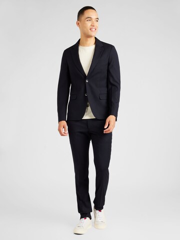 Bruun & Stengade Regular Suit 'Marin' in Black: front