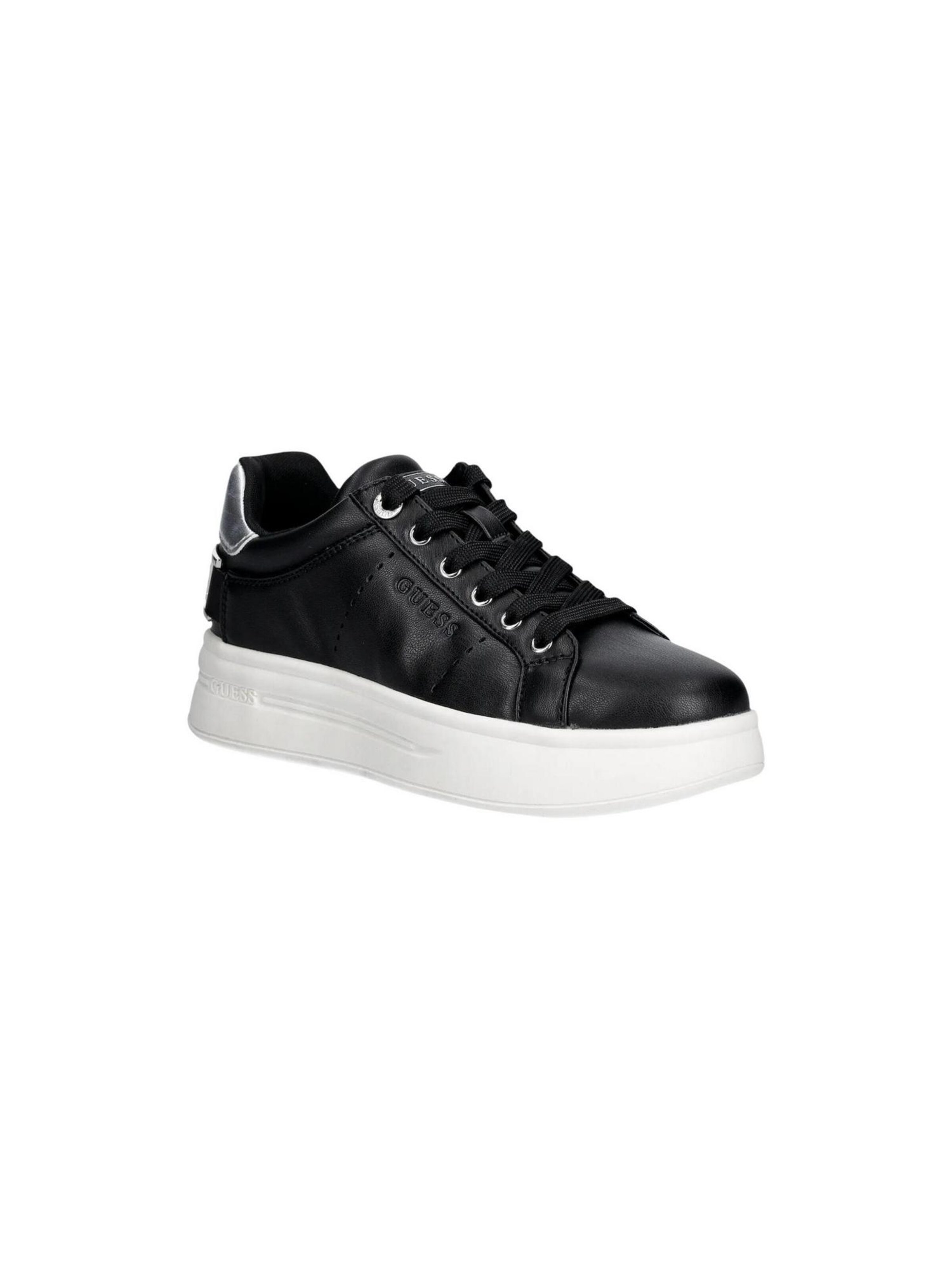 Sneaker bassa 'WESLI FLPWES ELE12' di GUESS in nero